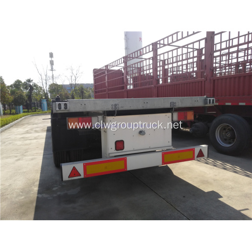 Customer's requirement Steel tri-axle semi trailer